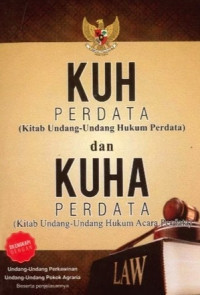 KUH PERDATA DAN KUHA PERDATA