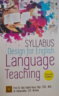 SYLLABUS DESIGN FOR ENGLISH LANGUAGE TEACHING