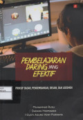 PEMBELAJARAN DARING YANG EFEKTIF : PRINSIP DASAR, PENGEMBANGAN, DESAIN, DAN ASESMEN