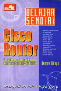 Belajar sendiri Cisco router